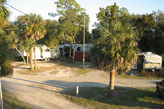 Pan left - Sunet Isle RV park