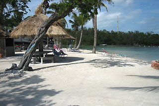 beach at sugarloaf KOA