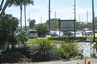 Caribbean Garden entrance